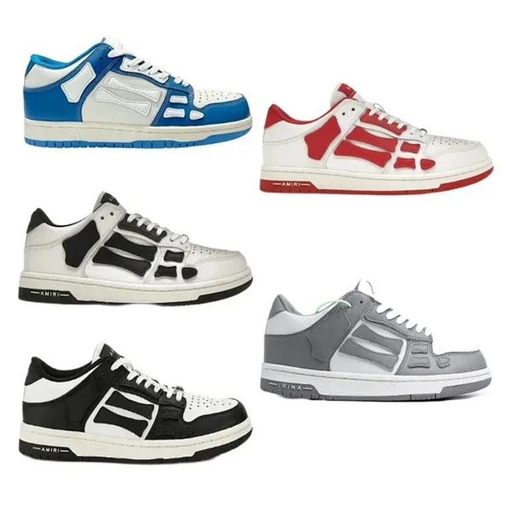 OG Amiri Skel Top Low Casual Sneakers