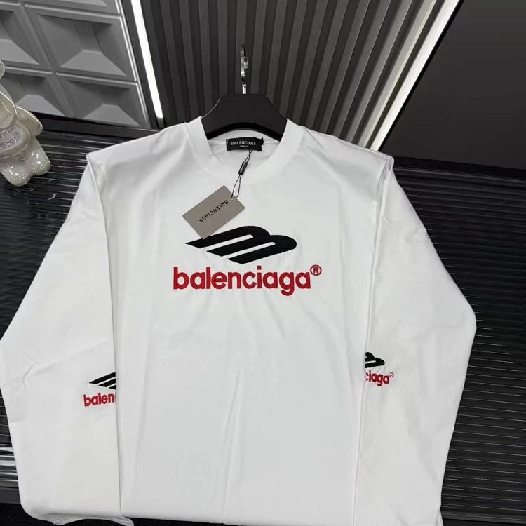 Balenciaga Embroidered Printed T-shirt