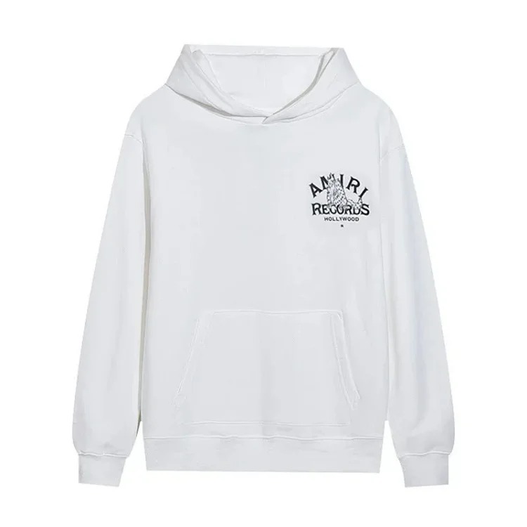 AM sweatshirt IRI cracked letter logo splashed ink and paint graffiti hoodie couple jacket sweatshirt for men and women