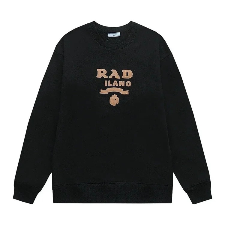 Correct version.Pulajia 24 series triangle label autumn and winter new Pujia high men's and women's long-sleeved T-shirts and sweatshirts