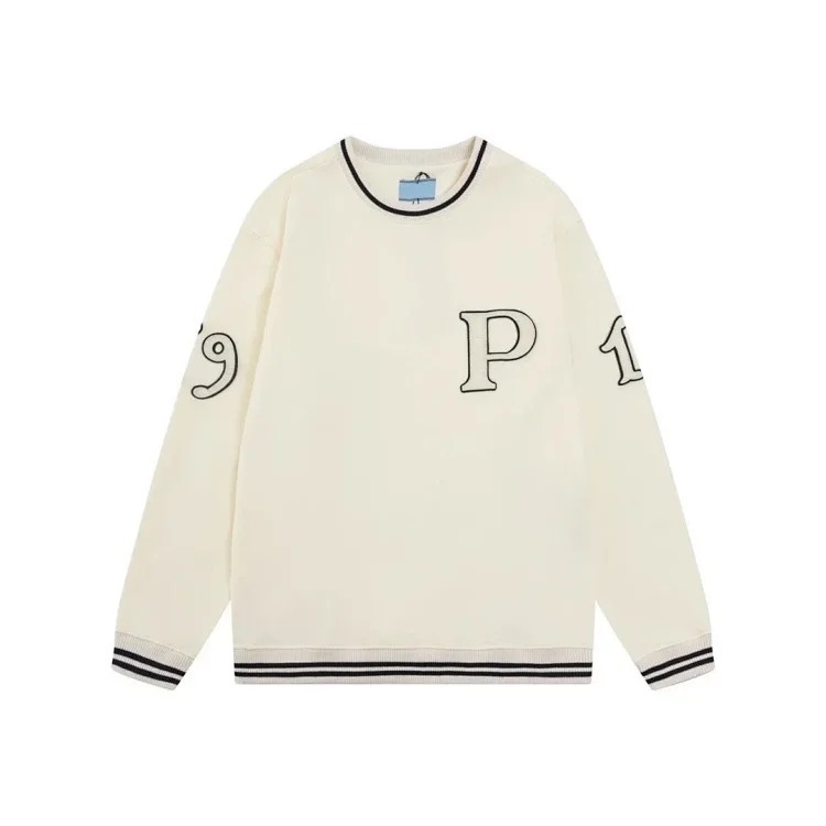 Correct version.Pulajia 24 series triangle label autumn and winter new Pujia high men's and women's long-sleeved T-shirts and sweatshirts