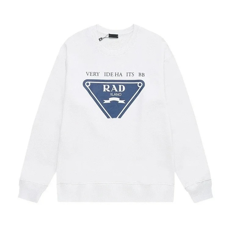 Correct version.Pulajia 24 series triangle label autumn and winter new Pujia high men's and women's long-sleeved T-shirts and sweatshirts