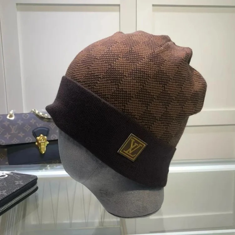 Versatile fashion trendy scarf and hat two-piece set ( )