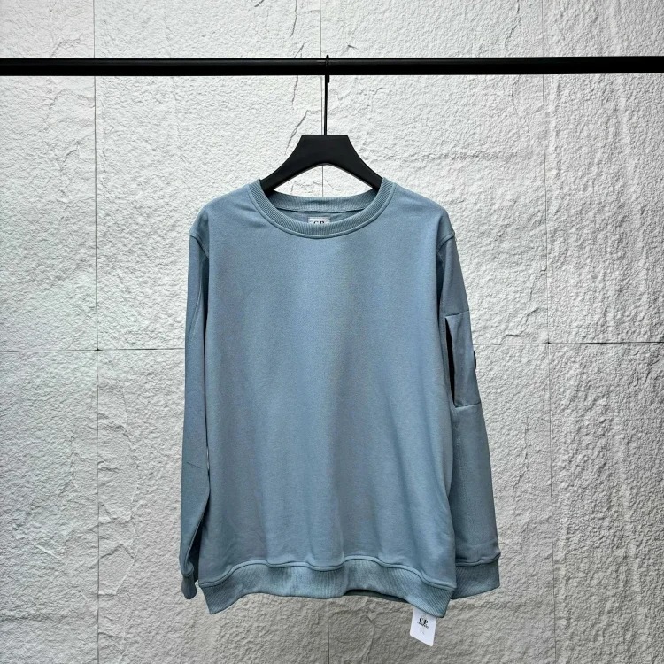 Casual loose round neck lens pullover sweatshirt
