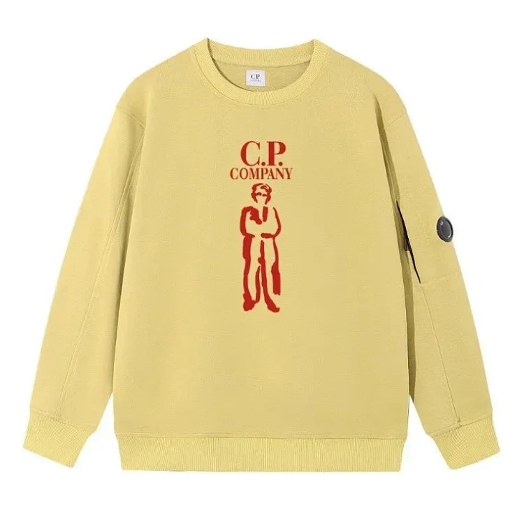 Casual loose round neck lens pullover sweatshirt