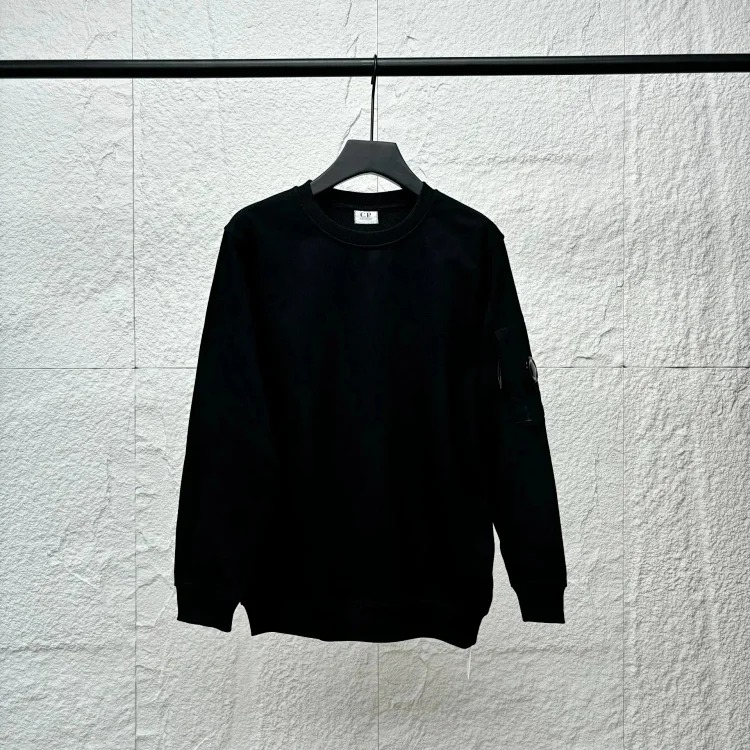 Casual loose round neck lens pullover sweatshirt