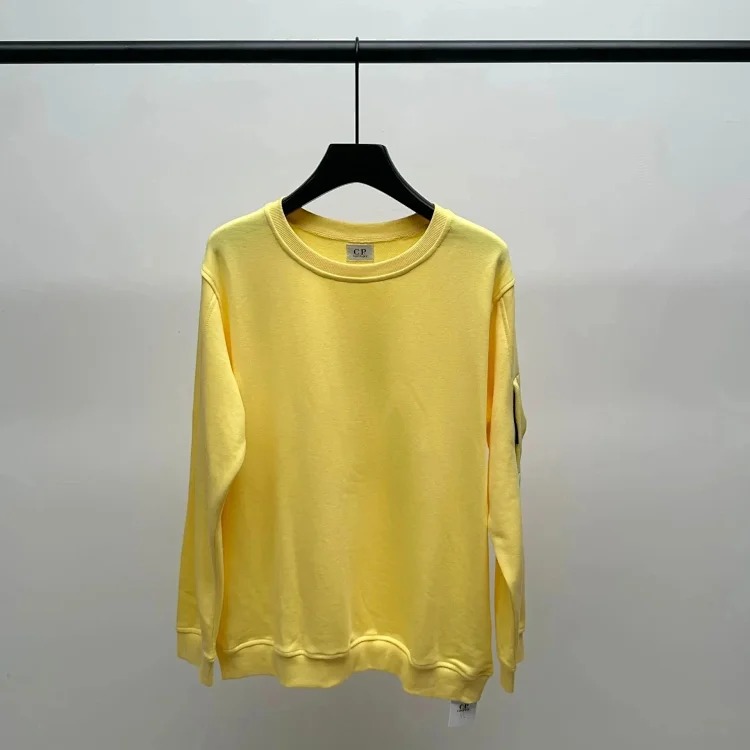 Casual loose round neck lens pullover sweatshirt