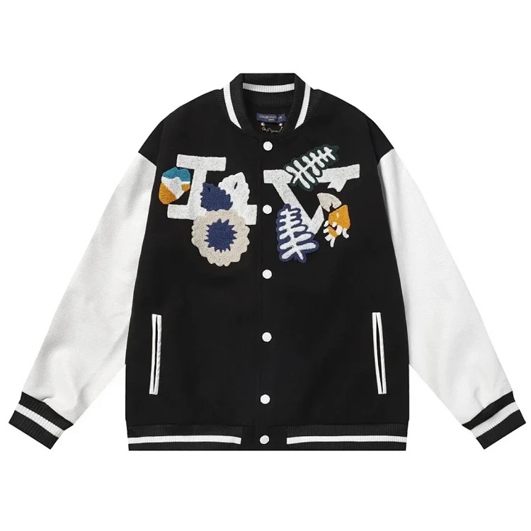 Autumn and winter trendy baseball uniform-007