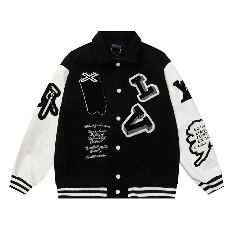 Autumn and winter trendy baseball uniform-007