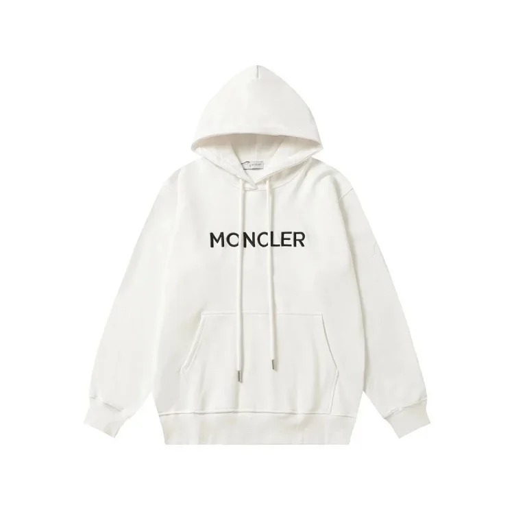 Autumn and winter new European and American original M Mengjia LOGO men's and women's round neck fashionable velvet thickened Chinese cotton long-sleeved sweatshirt