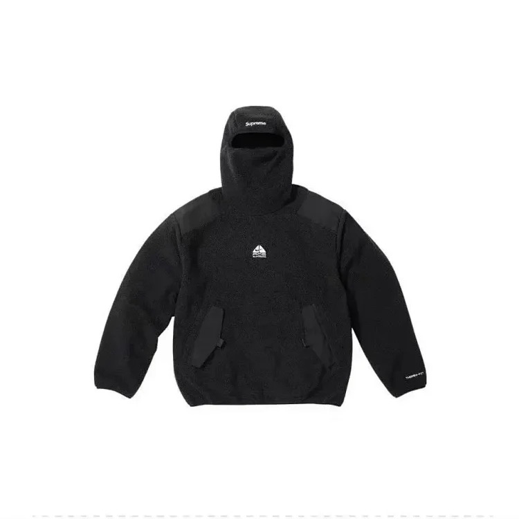 Pullover polar fleece autumn and winter warm and thickened casual hooded sweatshirt for men and women