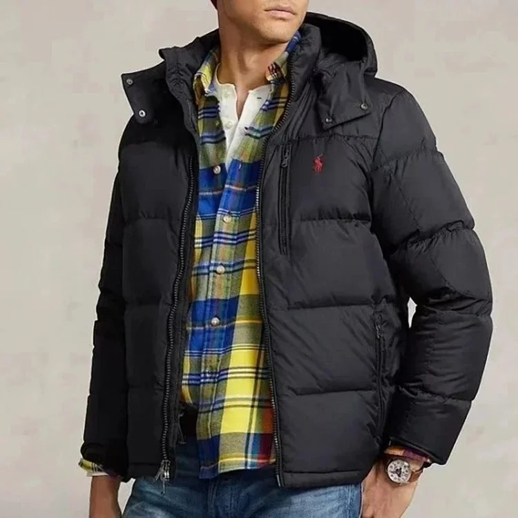 Winter new style raff down jacket with removable hood down jacket ph68