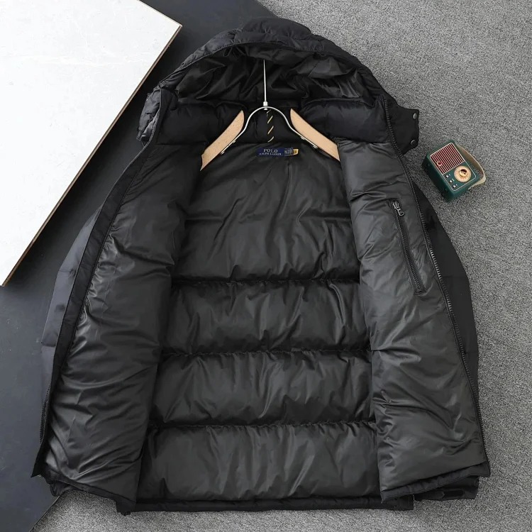 Winter new style raff down jacket with removable hood down jacket ph68