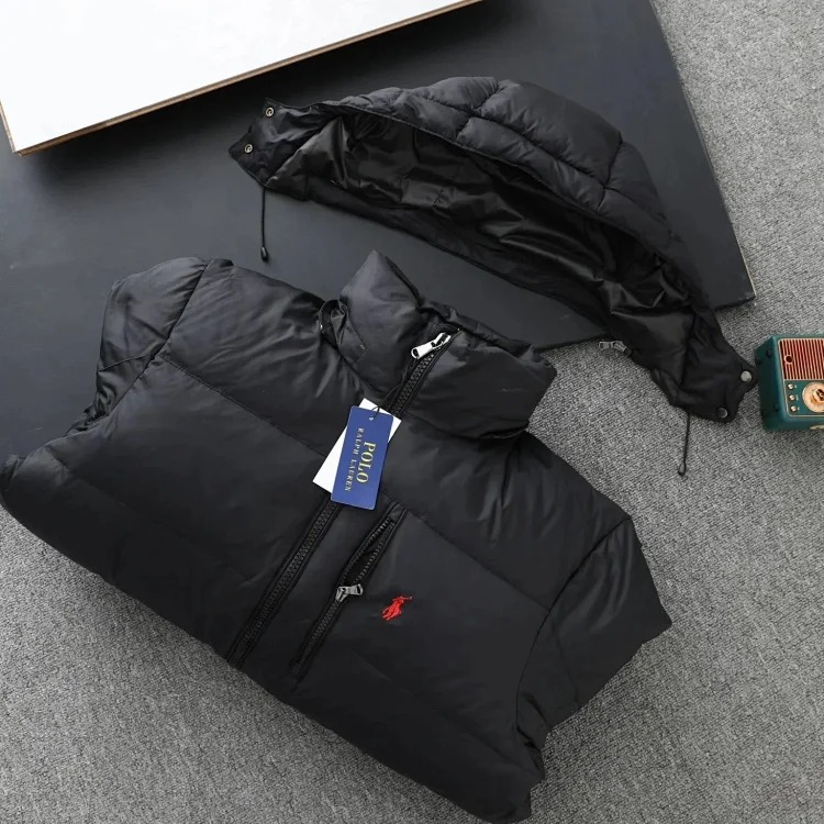 Winter new style raff down jacket with removable hood down jacket ph68
