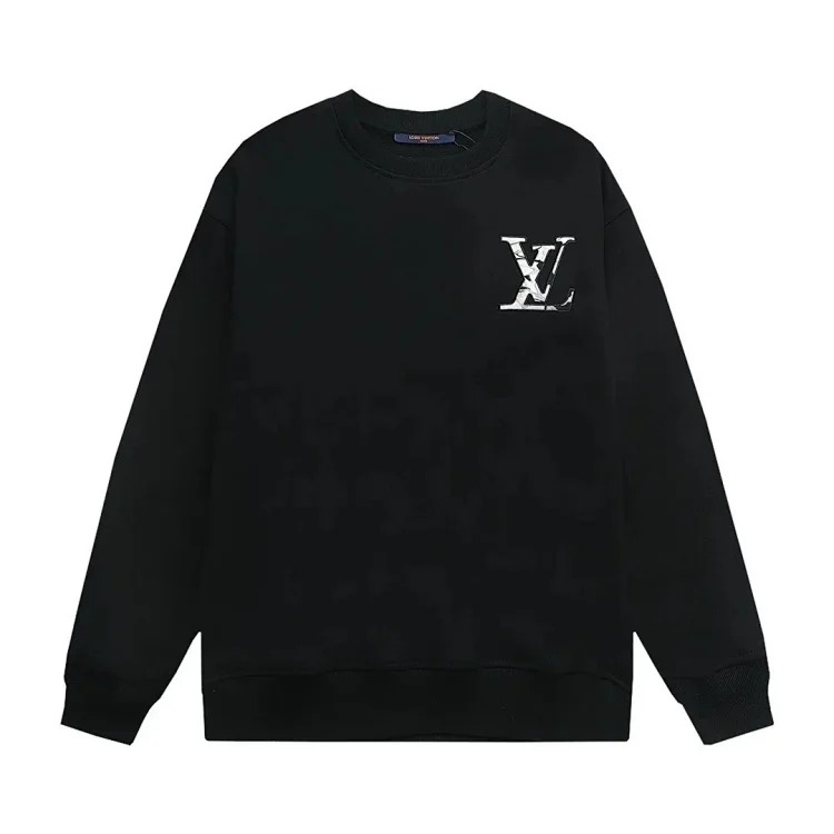 L fashion round neck sweatshirt