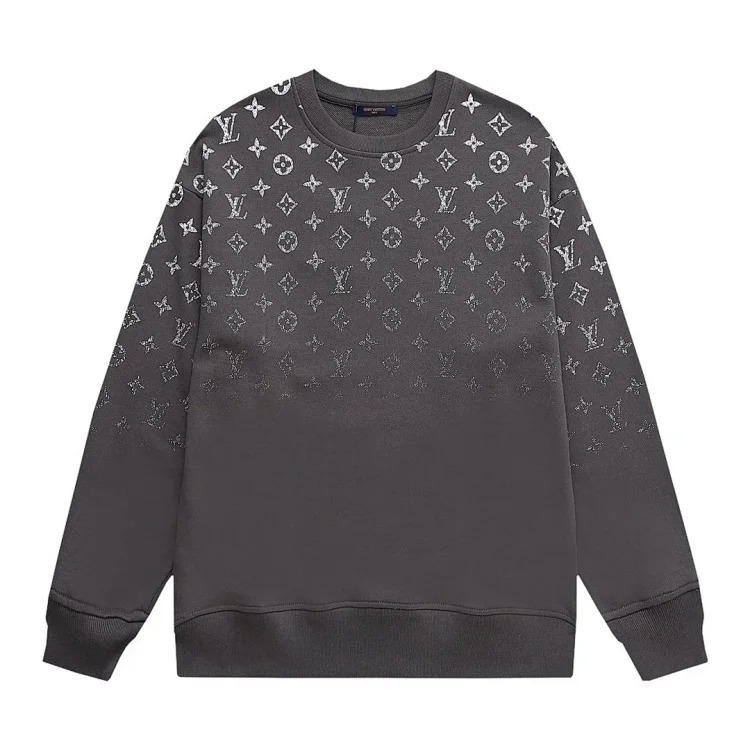 L fashion round neck sweatshirt