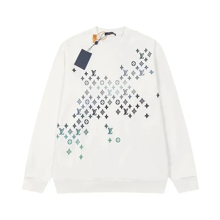 L fashion round neck sweatshirt