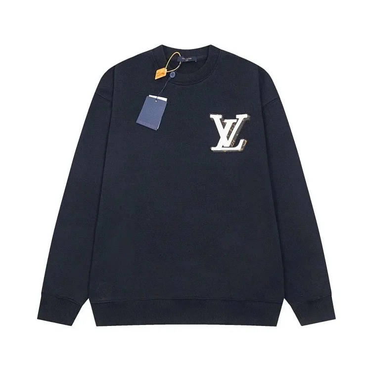 L fashion round neck sweatshirt