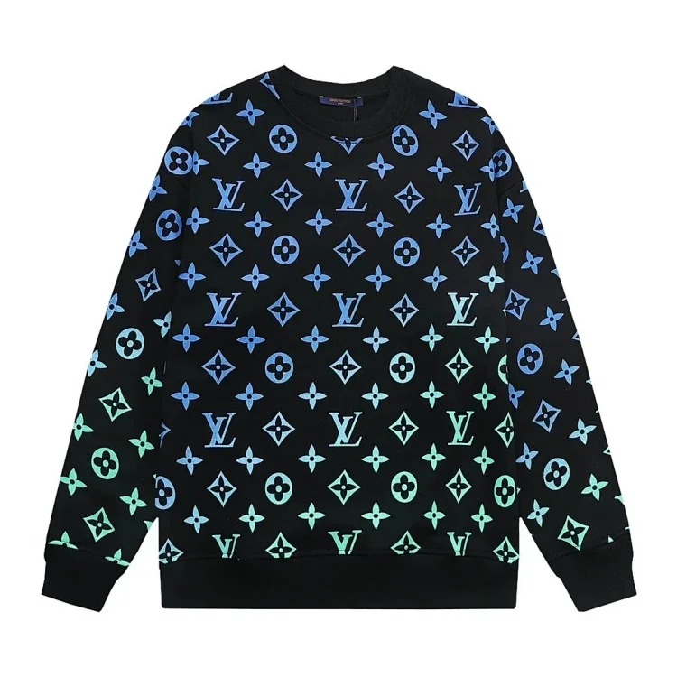 L fashion round neck sweatshirt
