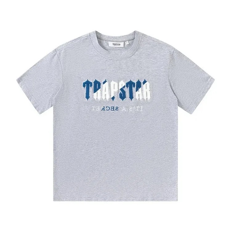 T a p rainbow letter gradient towel embroidered short-sleeved T-shirt