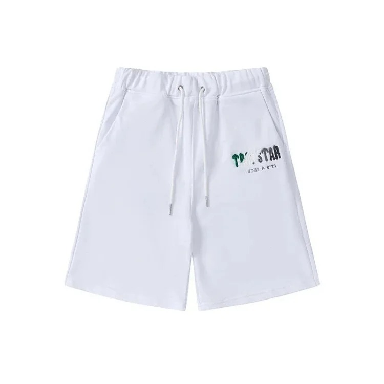 T a p rainbow letter gradient towel embroidered short-sleeved T-shirt