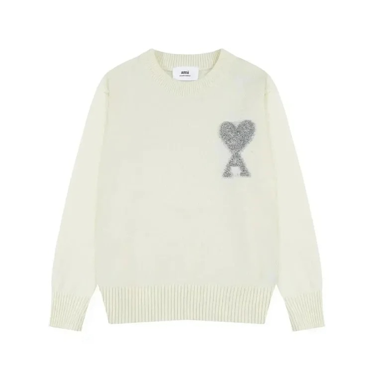 knitted sweater casual couple wear