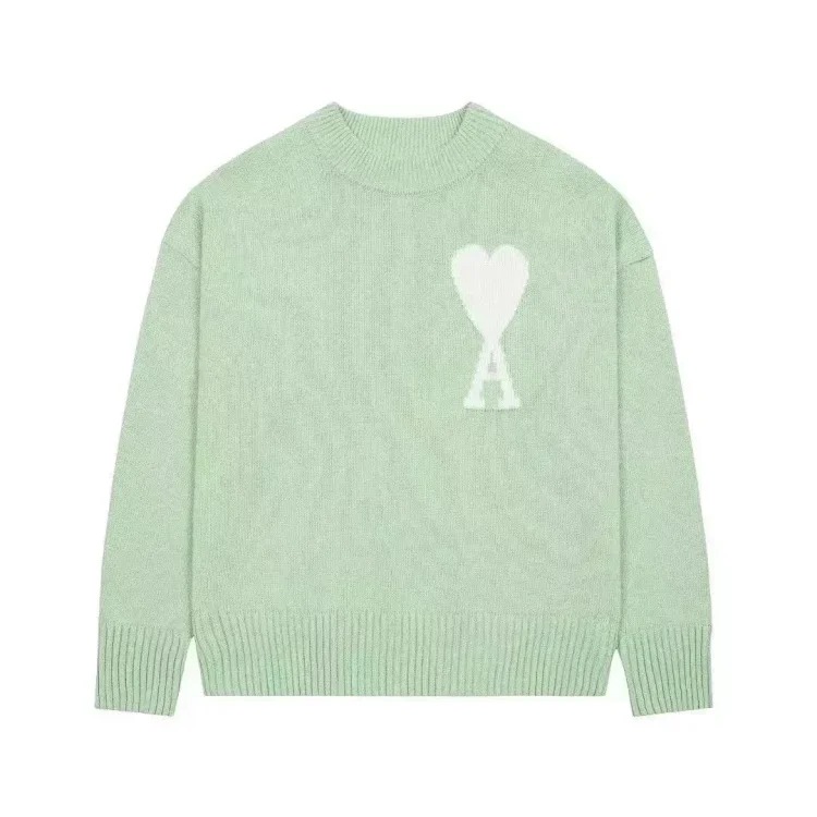 knitted sweater casual couple wear