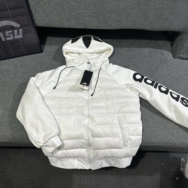 Adidas Pork rib shiny cotton jacket