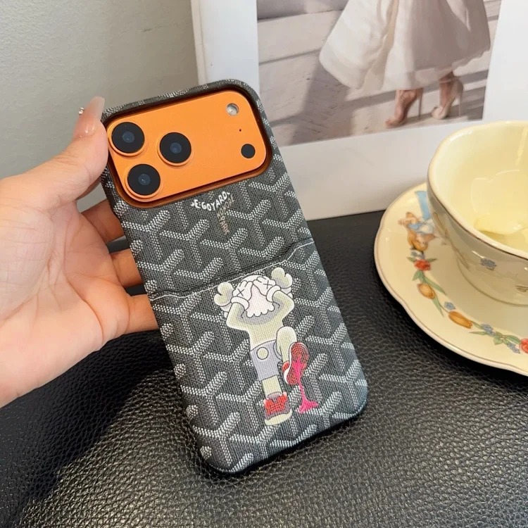 Embroidered Gold Phone Case