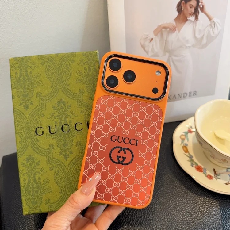 Embroidered Gold Phone Case