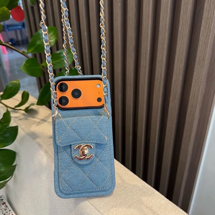 Chanel New Classic Denim Phone Case