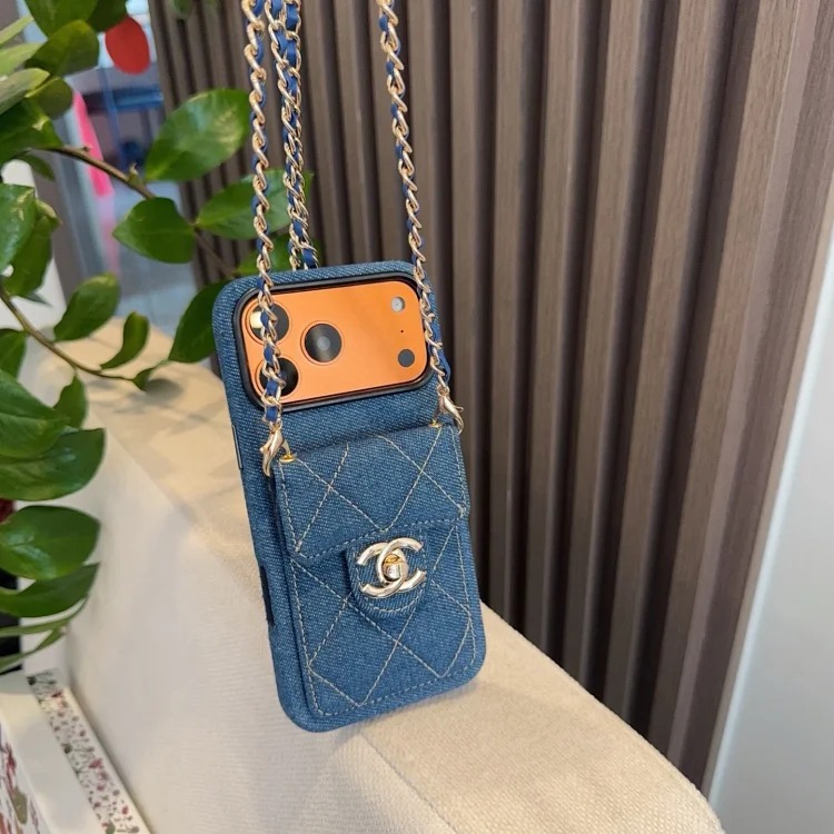 Chanel New Classic Denim Phone Case