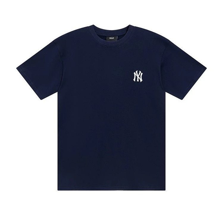 MLBLight luxury short sleeved t-shirt men's round neck half sleeved top unisex