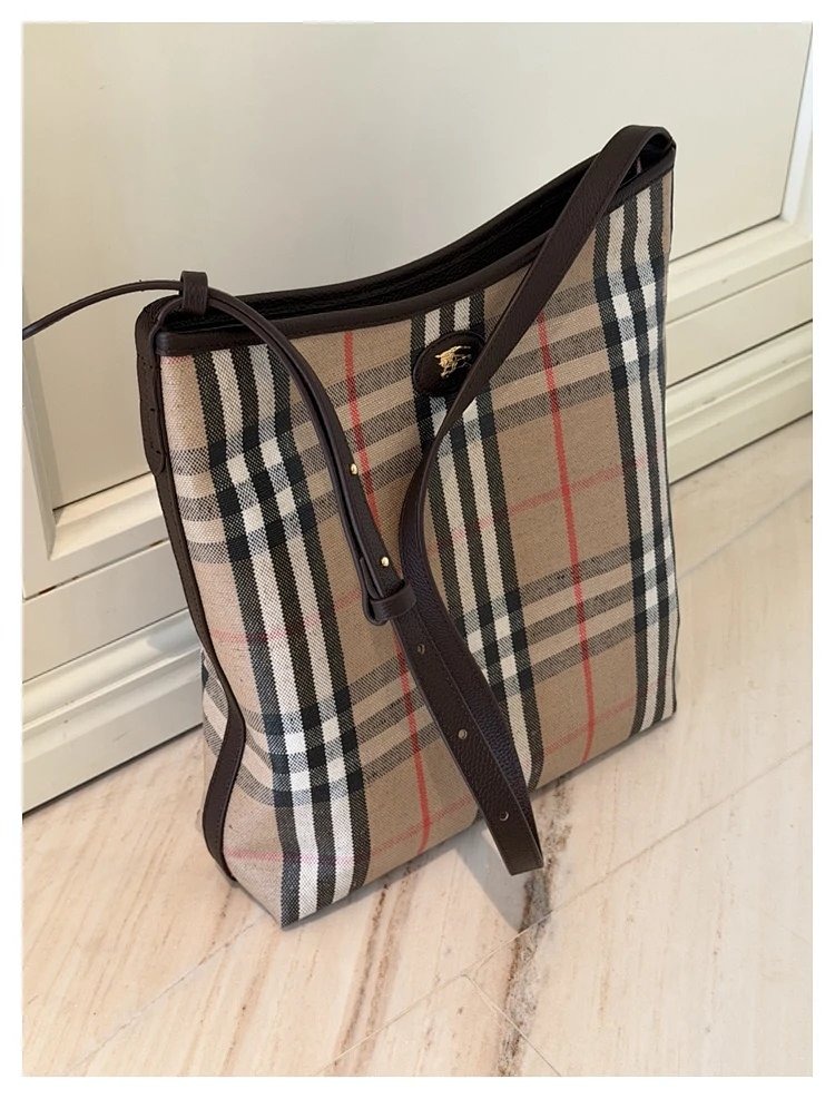 Burberry Classic British Plaid Crossbody Bag