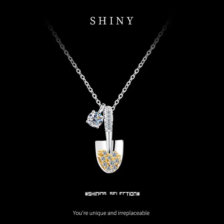 Luxury Premium Silver Gold Necklace