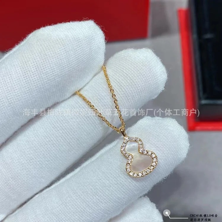 Rhinestone Gold Necklace