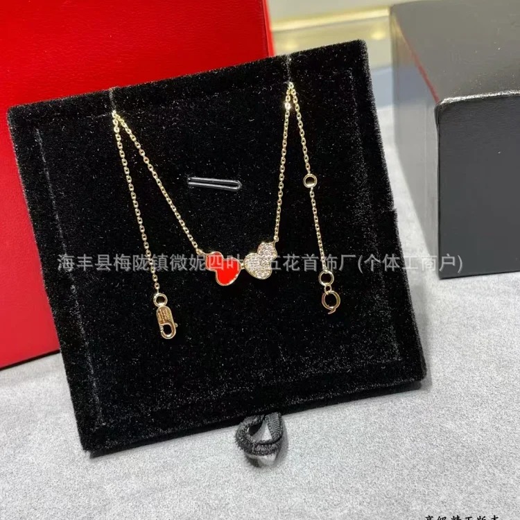 Rhinestone Gold Necklace
