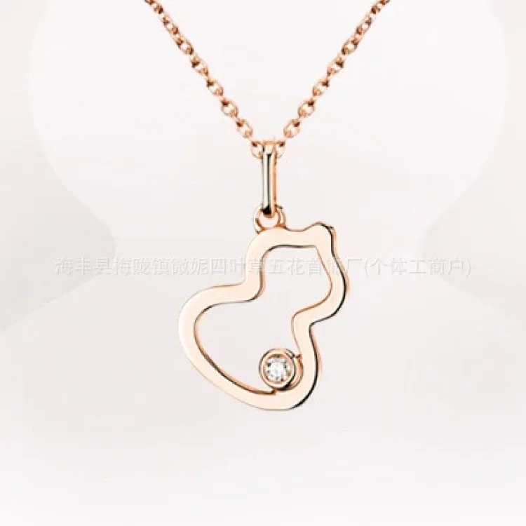 Rhinestone Gold Necklace