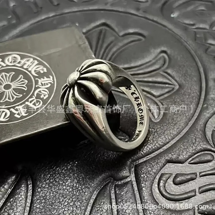 Chrome Hearts Vintage Large Silver Ring