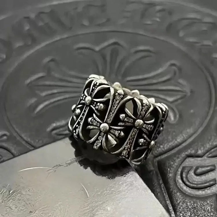 Chrome Hearts Vintage Large Silver Ring