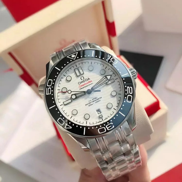 DX184 watch luminous birthday gift watch sports watch mechanical watch Omega men's watch mechanical waterproof calendar waterproof watch steel band watch