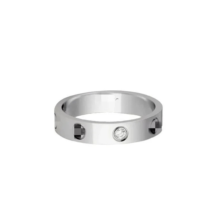 Seiko high of the classic ring for men and women, wide and narrow version, star-studded diamond ring for couples