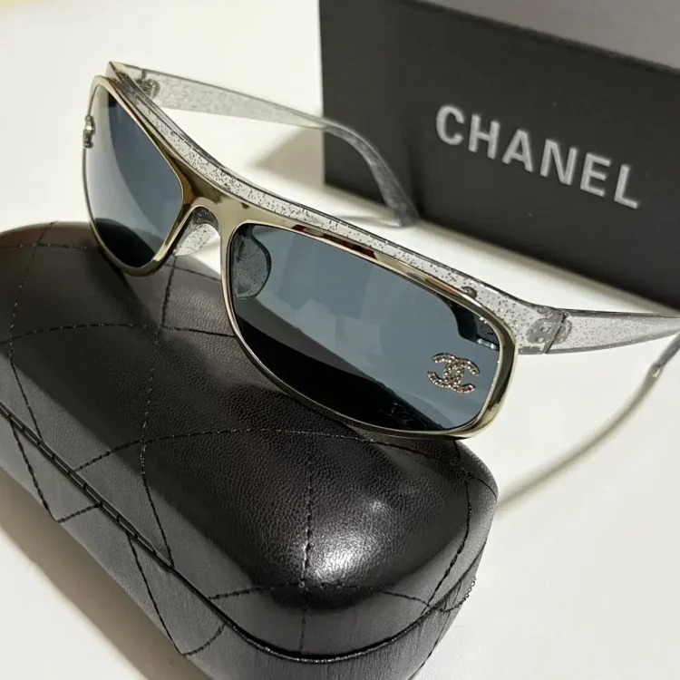 2025 European and American personality avant-garde retro y2k cycling sunglasses for women, global store-level concave shape outdoor sports