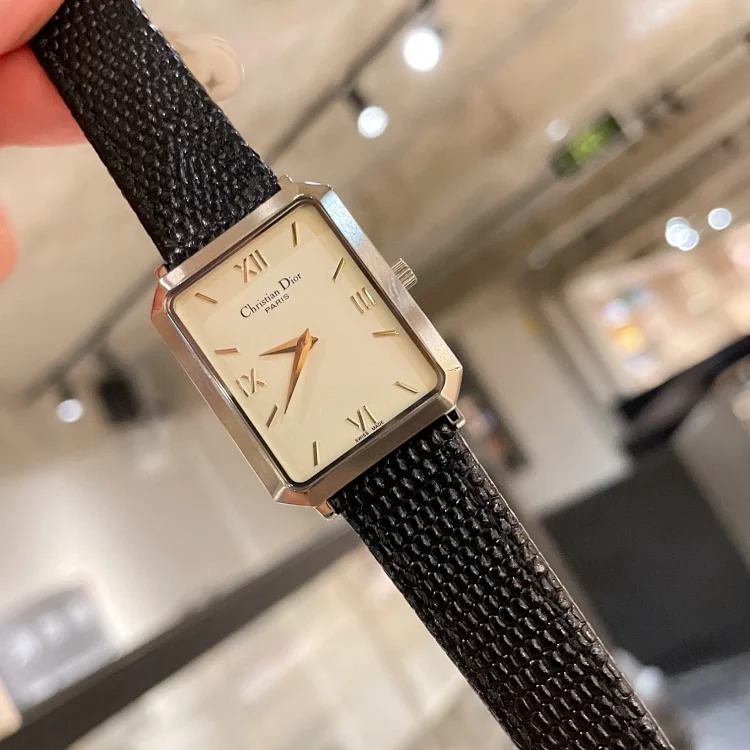Diao classic Malice series model, a very rare second-hand watch, made of 316 stainless steel, classic Roman scale, simple and fashionable international style, quartz movement imported from J