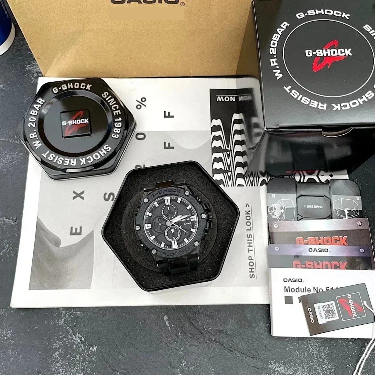 Casio&luminous men's sports waterproof steel heart b100