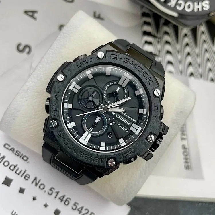 Casio&luminous men's sports waterproof steel heart b100