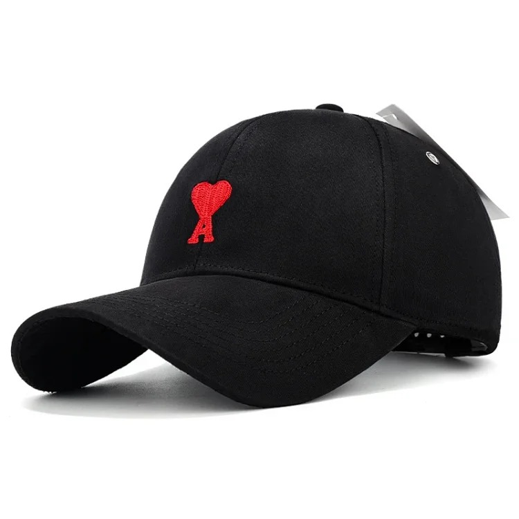 Love Hard Top Baseball Cap Versatile Peaked Hat