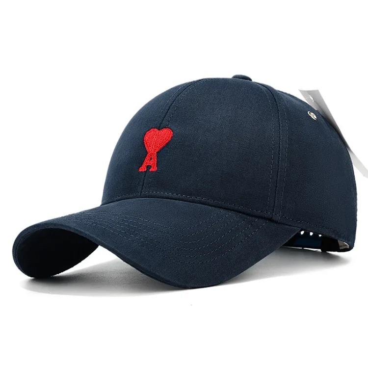 Love Hard Top Baseball Cap Versatile Peaked Hat