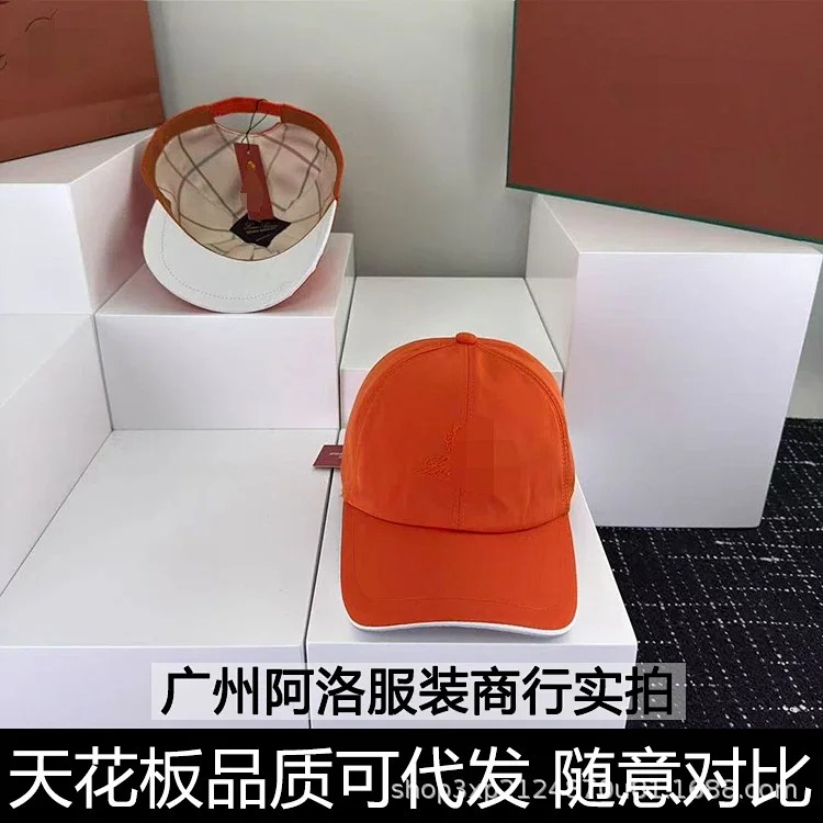 1P's cap letter embroidery four seasons double-layer soft top baseball cap elastic adjustment outdoor sun protection same style for men and women