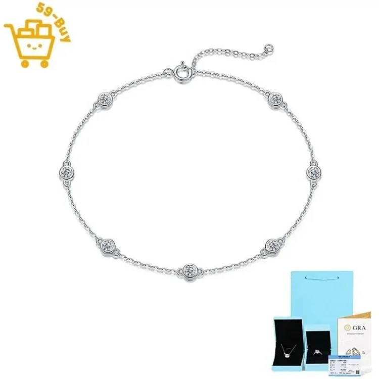 Moissanite Sier Jewelry Collection